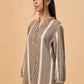 Albion Premium Ladies Brown Casual Top