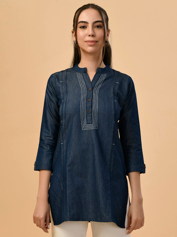Albion Premium Ladies Denim Casual Top**