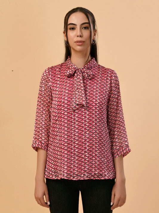 Albion Premium Ladies Pink Casual Top