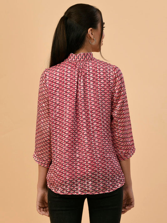 Albion Premium Ladies Pink Casual Top