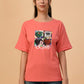 Albion Premium Ladies Pink Regular T-Shirt