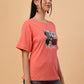 Albion Premium Ladies Pink Regular T-Shirt