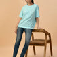 Albion Premium Ladies Aqua Regular T-Shirt