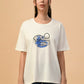 Albion Premium Ladies White Regular T-Shirt