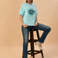 Albion Premium Ladies Aqua Regular T-Shirt