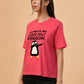Albion Premium Ladies H.Pink Regular T-Shirt