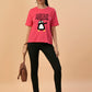 Albion Premium Ladies H.Pink Regular T-Shirt
