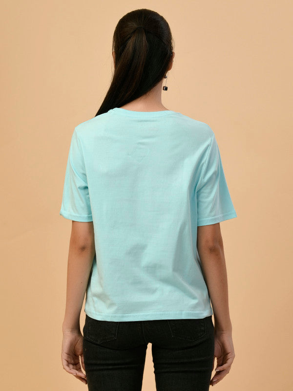 Albion Premium Ladies Aqua Regular T-Shirt