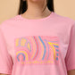 Albion Premium Ladies Pink Regular T-Shirt