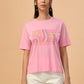 Albion Premium Ladies Pink Regular T-Shirt