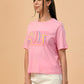 Albion Premium Ladies Pink Regular T-Shirt