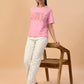 Albion Premium Ladies Pink Regular T-Shirt
