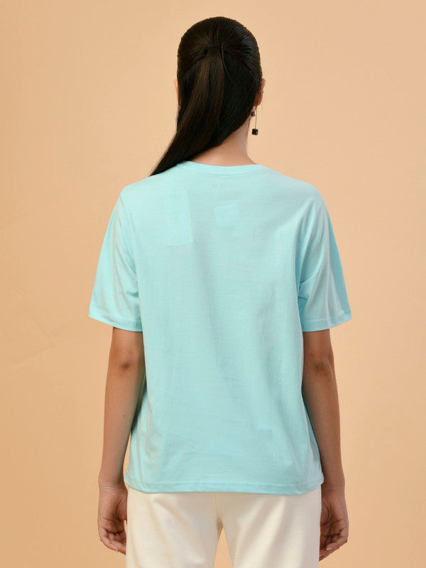 Albion Premium Ladies Aqua Regular T-Shirt