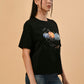 Albion Premium Ladies Black Regular T-Shirt