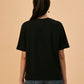 Albion Premium Ladies Black Regular T-Shirt