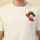 Albion Premium Cyan White Men T-Shirt