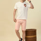 Albion Premium Cyan White Men T-Shirt