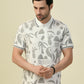 Albion Premium Cyan White Men T-Shirt