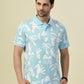 Albion Premium Cyan Sky Men T-Shirt