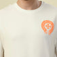 Albion Premium Cyan White Men T-Shirt