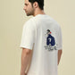 Albion Premium Cyan White Men T-Shirt