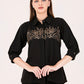 Albion Women Black Smart Top