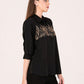 Albion Women Black Smart Top