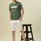 Albion Premium Cyan Green Men T-Shirt
