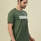 Albion Premium Cyan Green Men T-Shirt