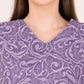 Albion Women Purple Smart Top