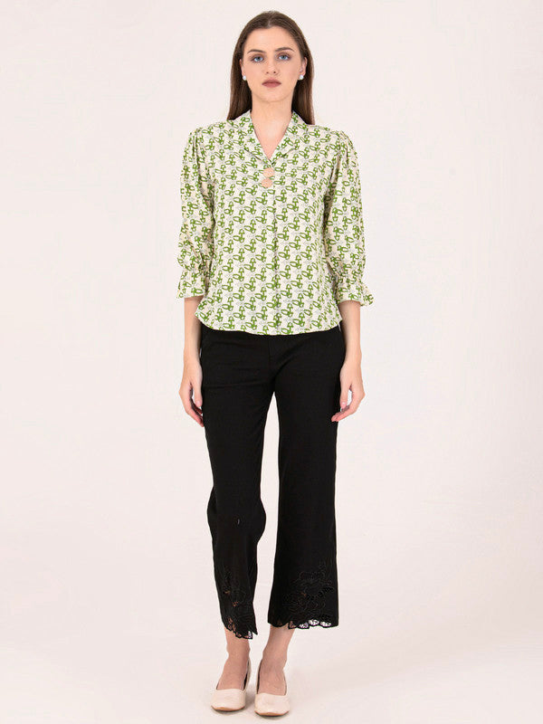 Albion Women Green Smart Top