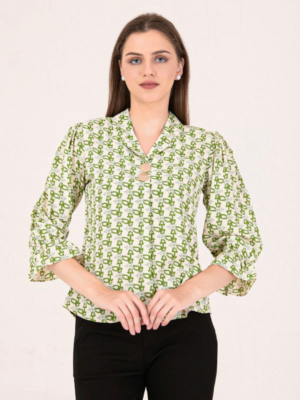 Albion Women Green Smart Top