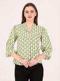 Albion Women Green Smart Top