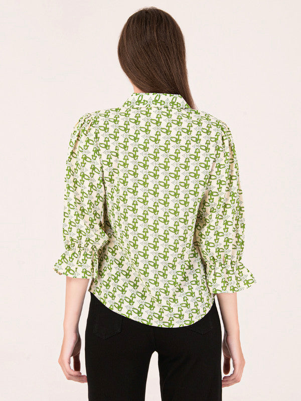 Albion Women Green Smart Top