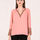 Albion Women Peach Smart Top