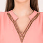 Albion Women Peach Smart Top