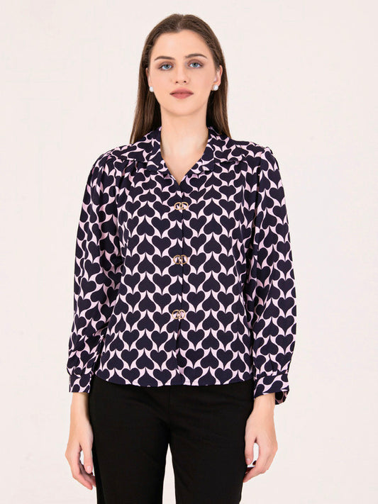 Albion Women Pink Smart Top