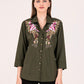 Albion Women D.Olive Smart Shirt