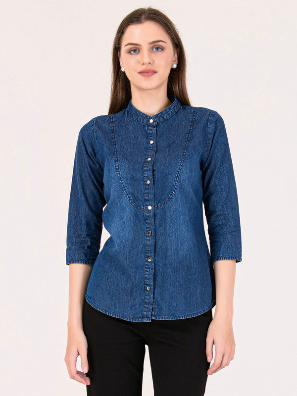 Albion Women D.Blue Smart Top