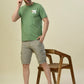Albion Premium Cyan L.Green Men T-Shirt