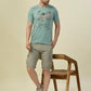 Albion Premium Pro-Zed Blue Men T-Shirt