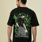 Albion Premium Cyan Black Men T-Shirt