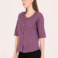 Albion Women Purple Smart Top