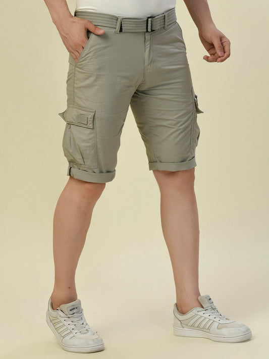 ALBION PREMIUM BEEVEE LT.GREY Men SHORTS