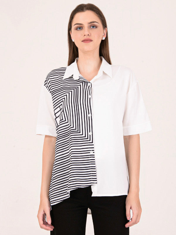 Albion Women White Smart Top
