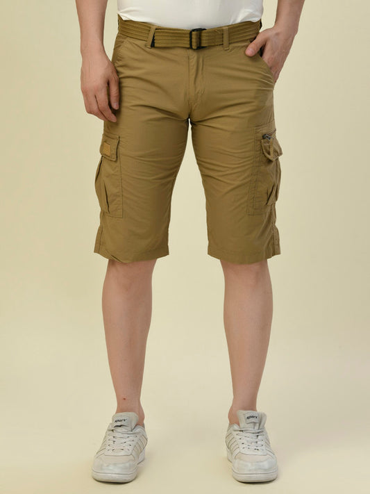 ALBION PREMIUM BEEVEE KHAKI Men SHORTS
