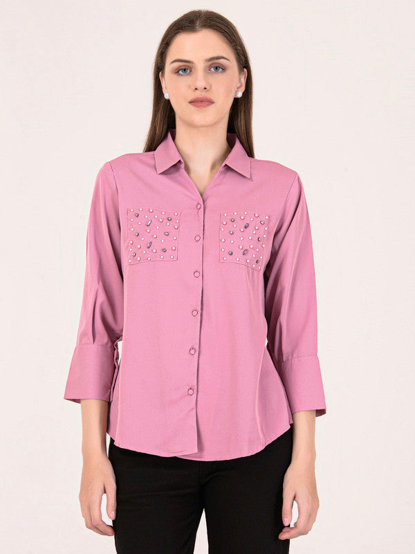 Albion Women Orange Smart Top