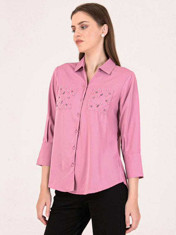 Albion Women Orange Smart Top