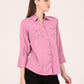 Albion Women Orange Smart Top