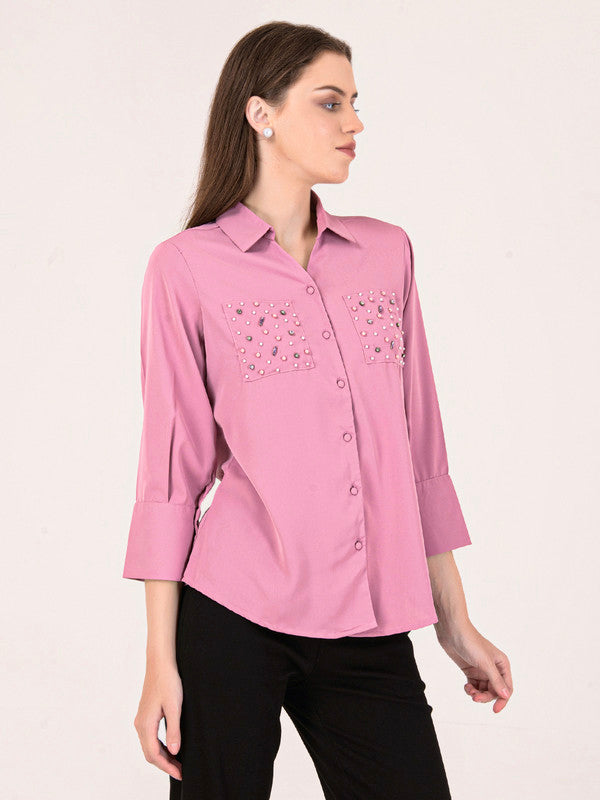 Albion Women Orange Smart Top